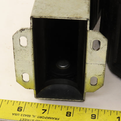 A&A Mfg. N5-10 4" x 2" Feed Thru Fully Enclosed Wire Hose Cable Carrier 41"