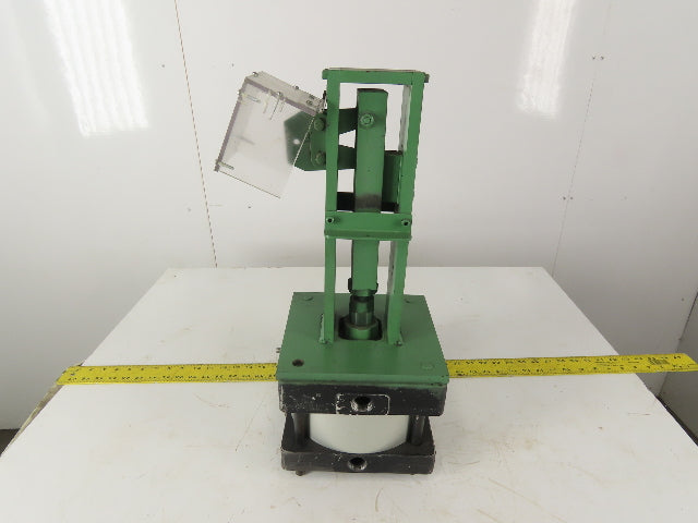 Schrader Bellows FWJ121621 8" Bore 1" Stroke Pneumatic Scissor Crimp Shear Press