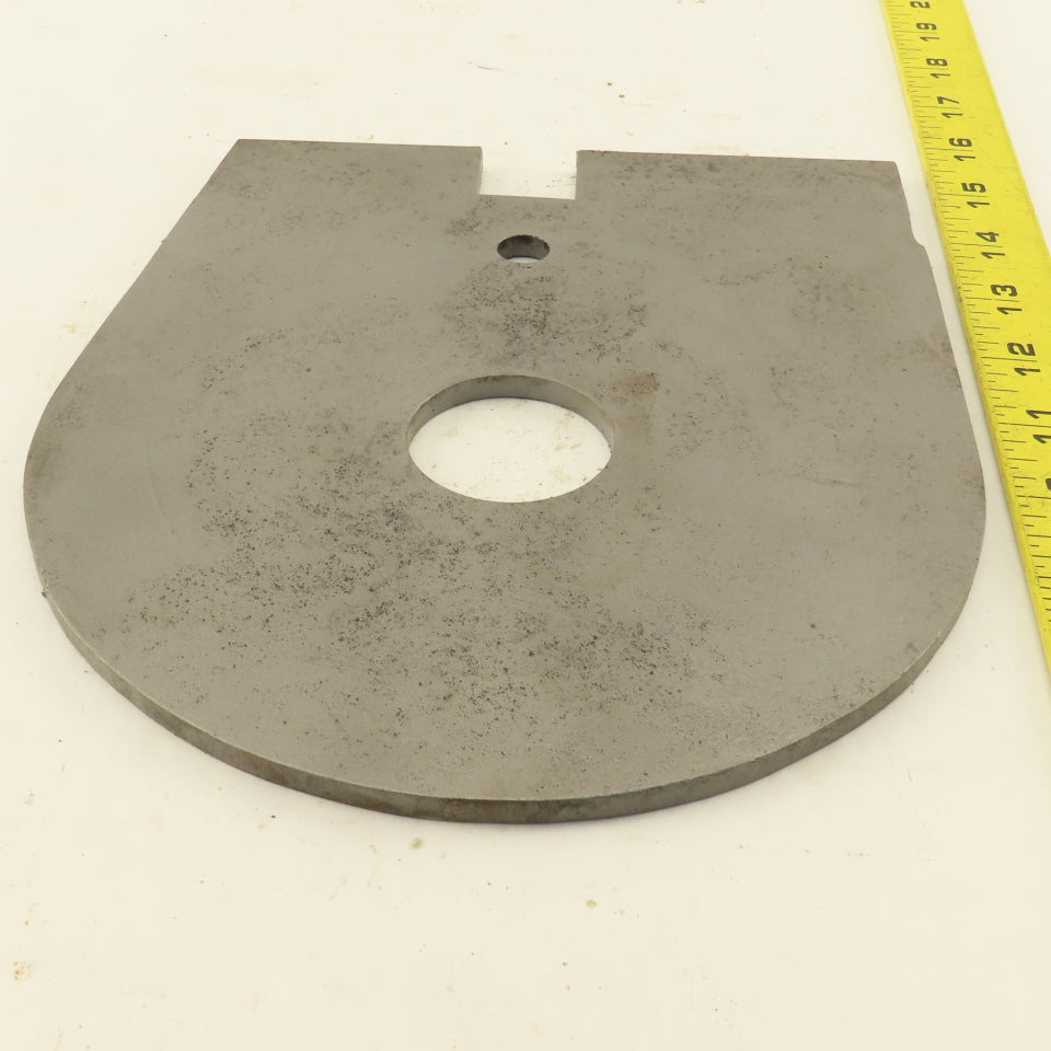 Bender Riser Shim Plate 4" Radius 0.654  Thick