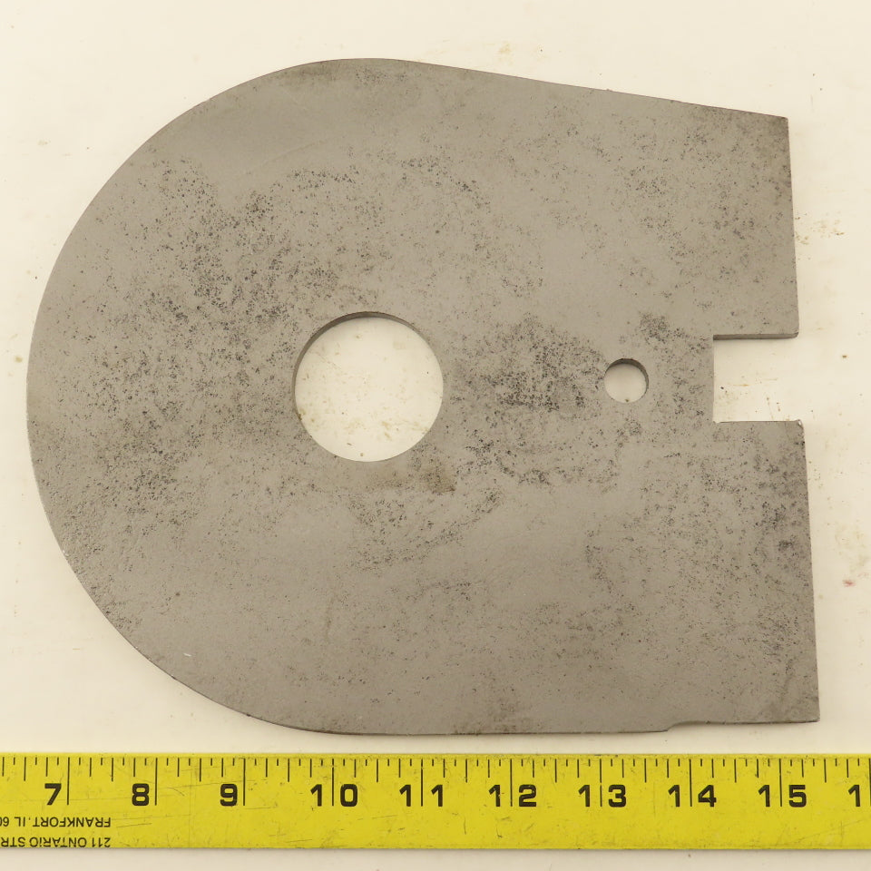 Bender Riser Shim Plate 4" Radius 0.654  Thick