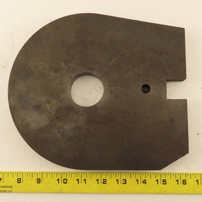 Bender Riser Shim Plate 4" Radius 1.160  Thick