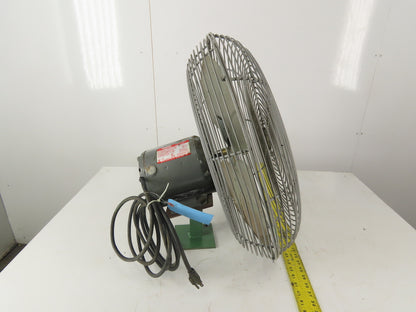 Dayton 5K601A 18" Single Speed  Non Oscillating Fan 1/3Hp 1725RPM 115V