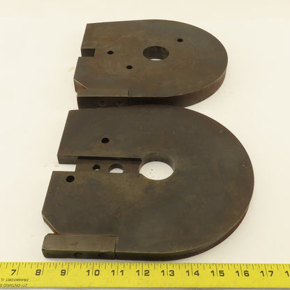 Bender Riser Shim Plates 4" Radius 0.687 & 1" Thick