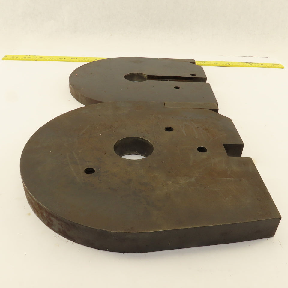 Bender Riser Shim Plates 4" Radius 0.687 & 1" Thick