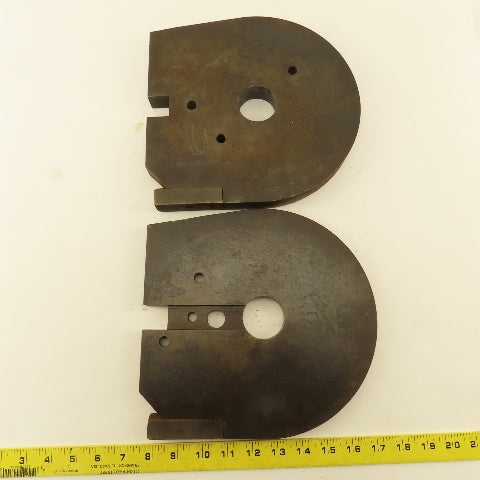 Bender Riser Shim Plates 4" Radius 0.687 & 1" Thick