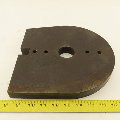 Bender Riser Shim Plate 5" Radius 1"  Thick