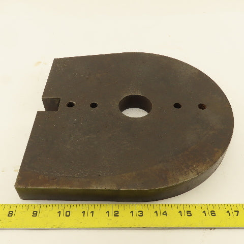Bender Riser Shim Plate 5" Radius 1"  Thick