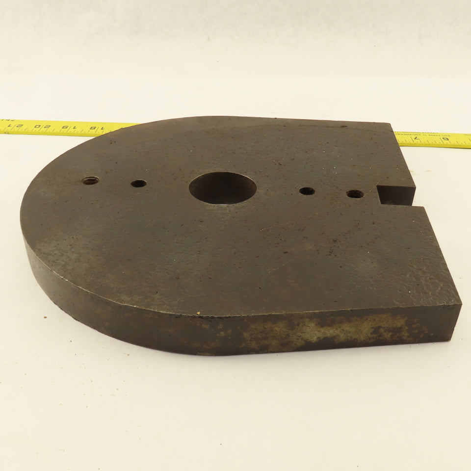 Bender Riser Shim Plate 5" Radius 1"  Thick
