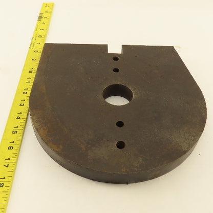 Bender Riser Shim Plate 5" Radius 1"  Thick