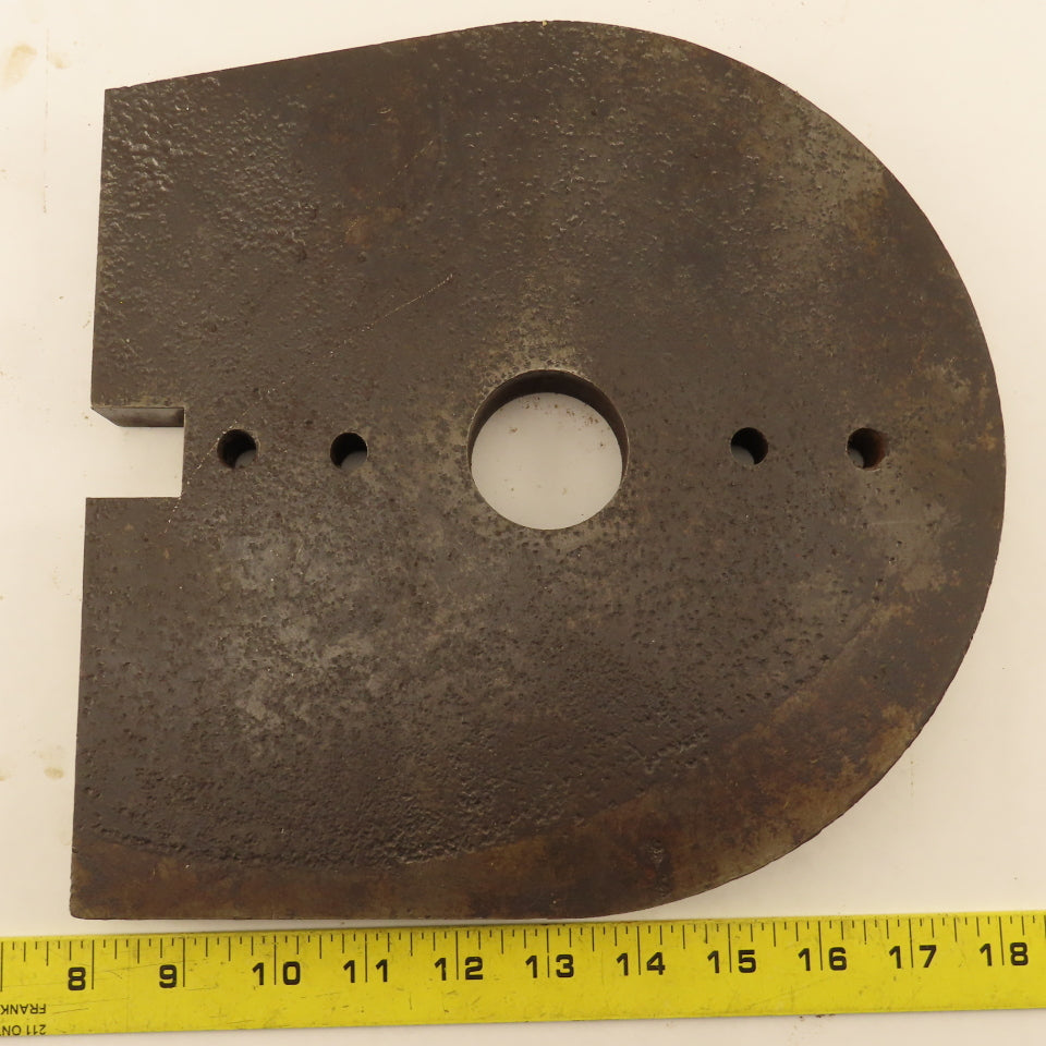 Bender Riser Shim Plate 5" Radius 1"  Thick