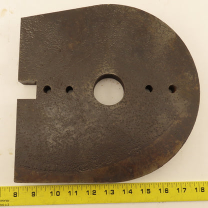 Bender Riser Shim Plate 5" Radius 1"  Thick