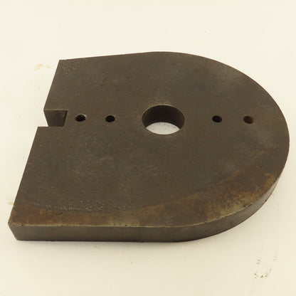 Bender Riser Shim Plate 5" Radius 1"  Thick