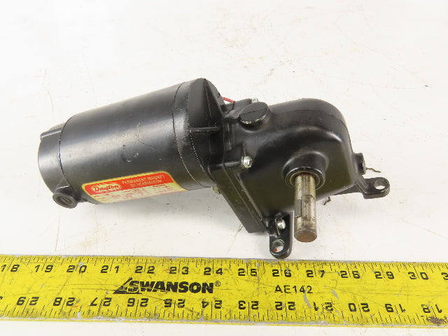 Dayton 4Z72GA 1/12 Hp 70:1 Ratio 90VDC Direct Current Gear Motor