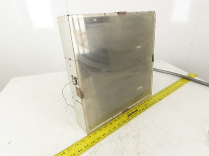 Chromalox 6400 Watt 220V Quartz Faced Radiant Heater 16" x 16"