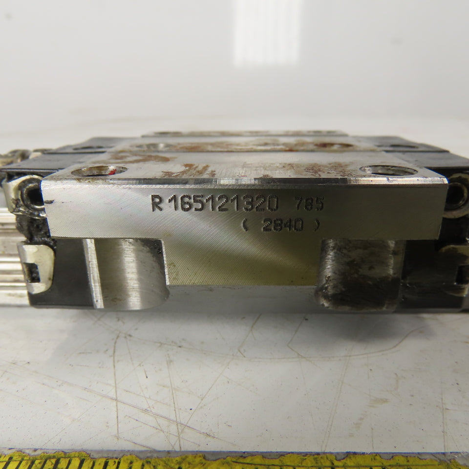 Rexroth R165121320 687mm Long Linear Rail W/(2) Bearing Blocks