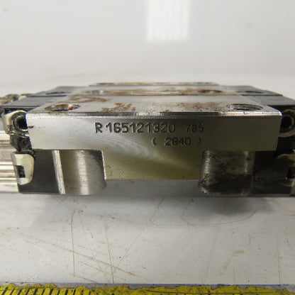 Rexroth R165121320 687mm Long Linear Rail W/(2) Bearing Blocks