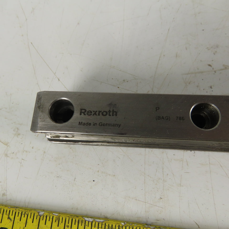 Rexroth R165121320 687mm Long Linear Rail W/(2) Bearing Blocks