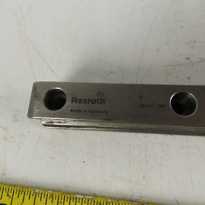 Rexroth R165121320 687mm Long Linear Rail W/(2) Bearing Blocks