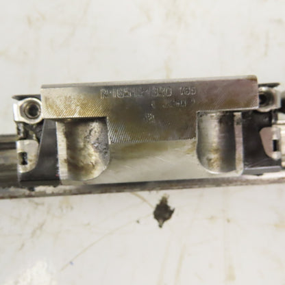 Rexroth R165121320 687mm Long Linear Rail W/Bearing Block