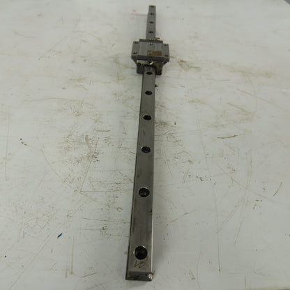 Rexroth R165121320 687mm Long Linear Rail W/Bearing Block