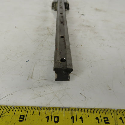 Rexroth R165121320 687mm Long Linear Rail W/Bearing Block