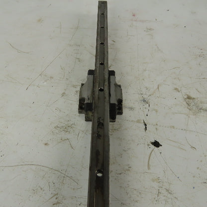 Rexroth R165121320 687mm Long Linear Rail W/Bearing Block