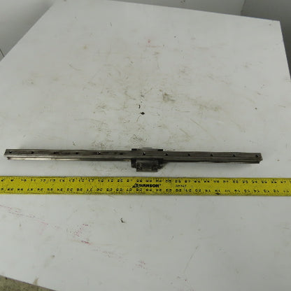 Rexroth R165121320 687mm Long Linear Rail W/Bearing Block