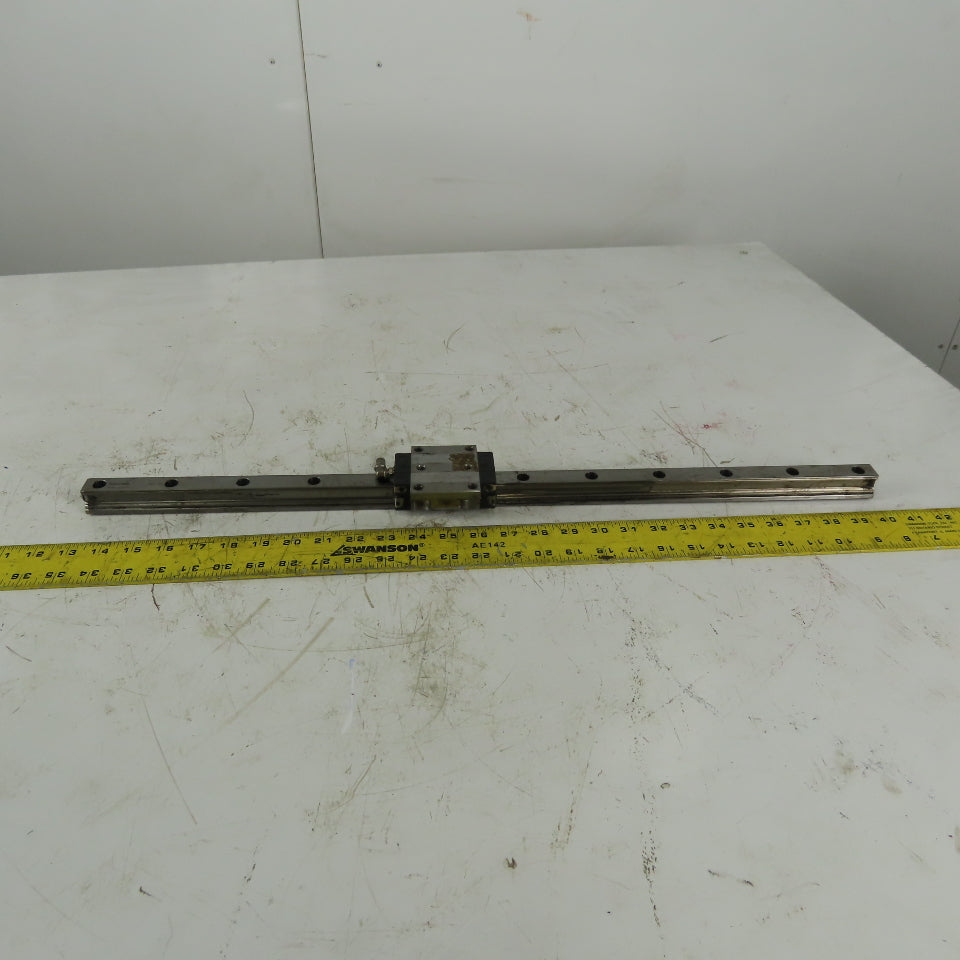 Rexroth R165121320 687mm Long Linear Rail W/Bearing Block