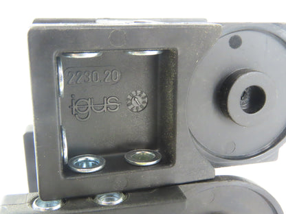 Igus 2230.20 2" x 1" Energy Chain Cable Carrier Anchor Bracket Lot Of 2