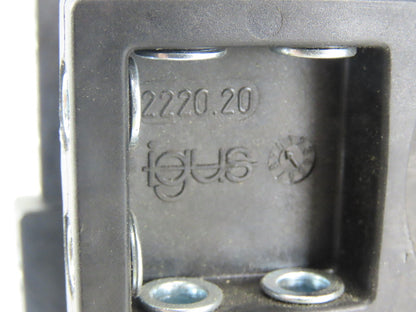 Igus 2230.20 2" x 1" Energy Chain Cable Carrier Anchor Bracket Lot Of 2