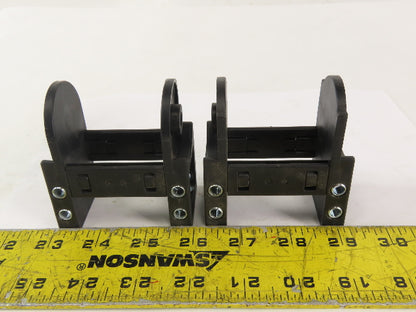Igus 2230.20 2" x 1" Energy Chain Cable Carrier Anchor Bracket Lot Of 2