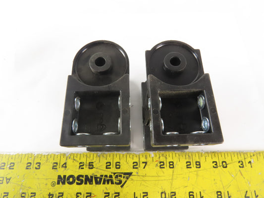 Igus 2230.20 2" x 1" Energy Chain Cable Carrier Anchor Bracket Lot Of 2