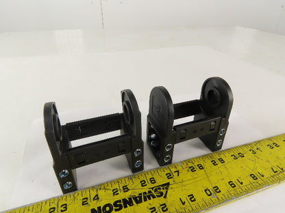 Igus 2220.10 2" x 1" Energy Chain Cable Carrier Anchor Bracket Lot Of 2