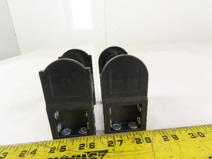 Igus 2220.10 2" x 1" Energy Chain Cable Carrier Anchor Bracket Lot Of 2