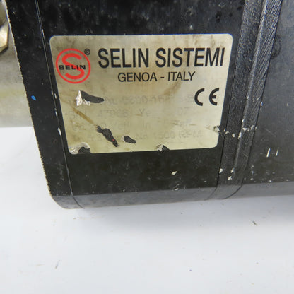 Selin Sistem 578823 Servo Motor W/Encoder From a Bystar 3015 Laser