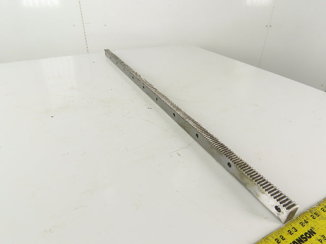 Gudel 0104971 1030mm X-Axis Rack Gear From a Bystronic Bystar 3015 Laser