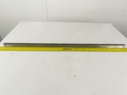 Gudel 0104971 1030mm X-Axis Rack Gear From a Bystronic Bystar 3015 Laser