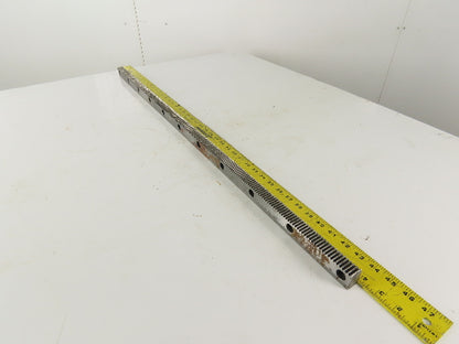 Gudel 0104971 1030mm X-Axis Rack Gear From a Bystronic Bystar 3015 Laser