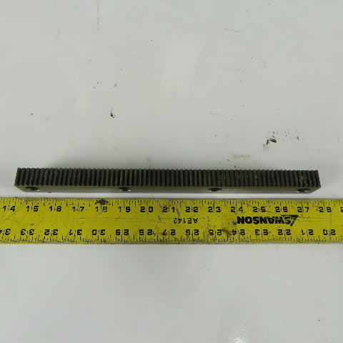 Gudel 0105230 330mm X-Axis Rack Gear From a Bystronic Bistar 3015 Laser