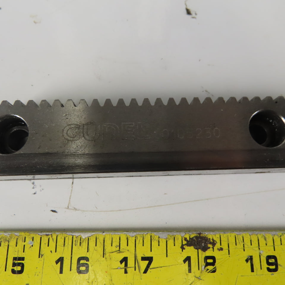 Gudel 0105230 330mm X-Axis Rack Gear From a Bystronic Bistar 3015 Laser