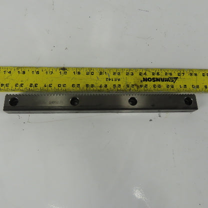 Gudel 0105230 330mm X-Axis Rack Gear From a Bystronic Bistar 3015 Laser