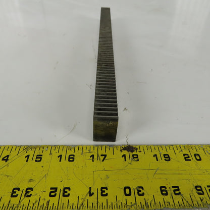 Gudel 0105230 330mm X-Axis Rack Gear From a Bystronic Bistar 3015 Laser