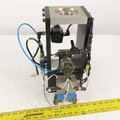 Festo Pneumatic Robot Arm Attachment Parallel Gripper Assembly