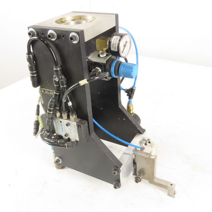 Festo Pneumatic Robot Arm Attachment Parallel Gripper Assembly