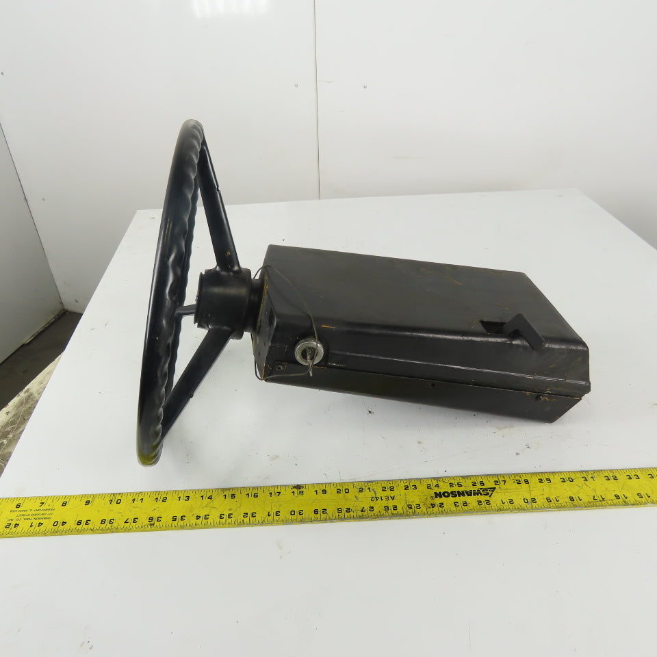 Hyster Steering Wheel & Column From a 85S-23-EE Fork Lift