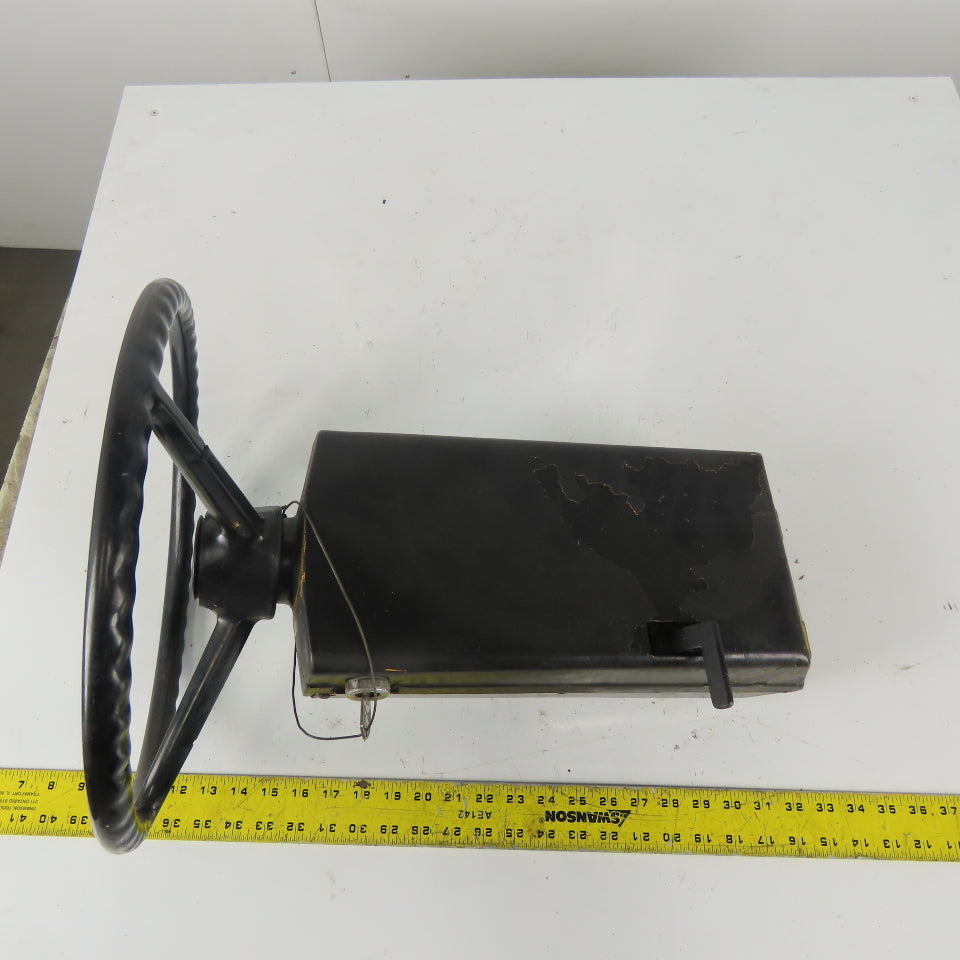 Hyster Steering Wheel & Column From a 85S-23-EE Fork Lift