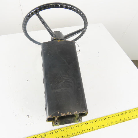 Hyster Steering Wheel & Column From a 85S-23-EE Fork Lift