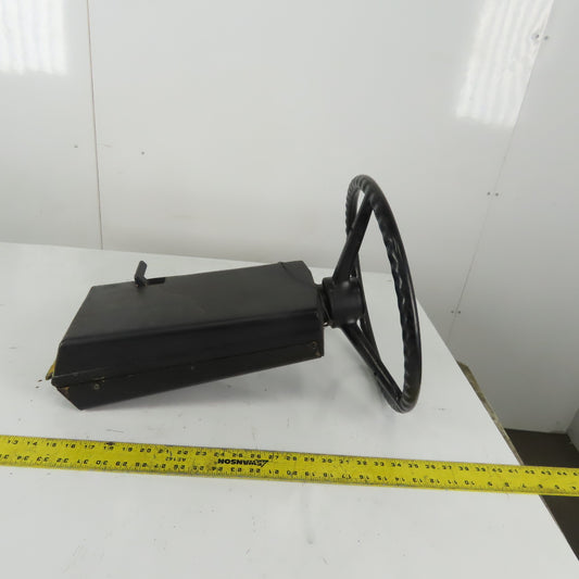 Hyster Steering Wheel & Column From a 85S-23-EE Fork Lift