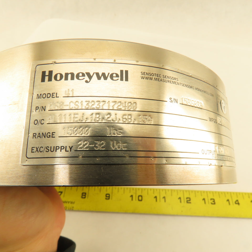 Honeywell 060-CS13237172400 15,000 Lbs. Load Cell 22-32VDC