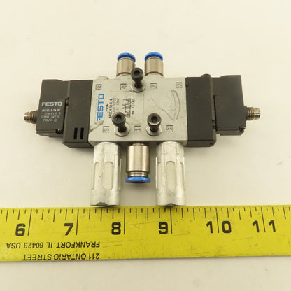 Festo CPE14-M1CH-5J-1/8 Pneumatic Solenoid Valve 5/3 Way 24V Coil